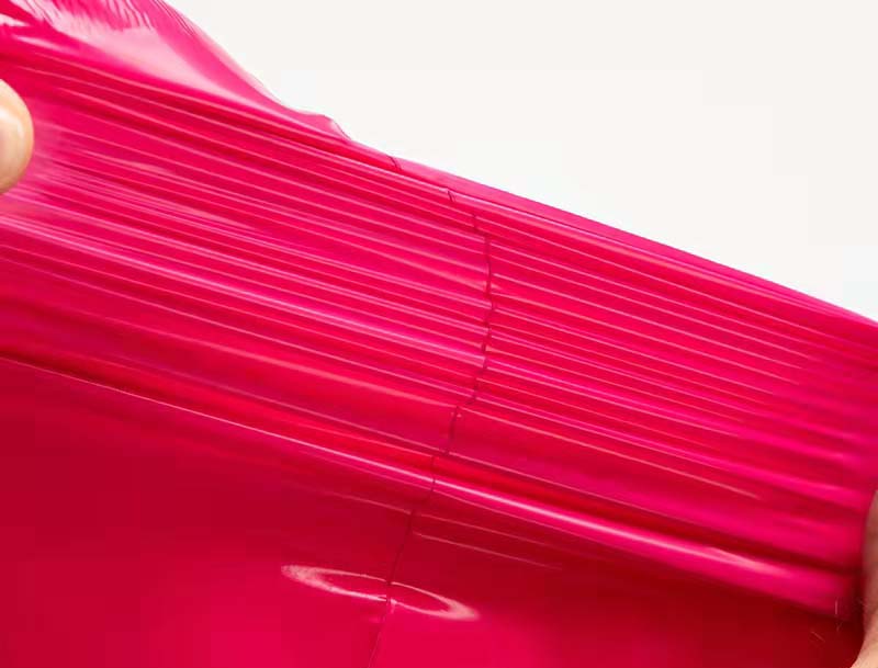 富平玫红色快递袋-05